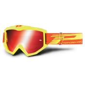 MASQUE CROSS PRO GRIP 3201 JAUNE 